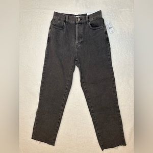 PacSun High Rise Straight Leg Dark Gray Jean
